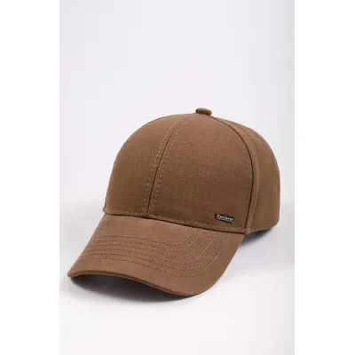 Бейсболка класична однотонна Пірсинг KENT&AVER 55-56 Коричневий 03110