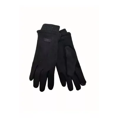 Рукавиці жіночі зі штучної замші з трикотажним манжетом Paidi 6.5 Чорний