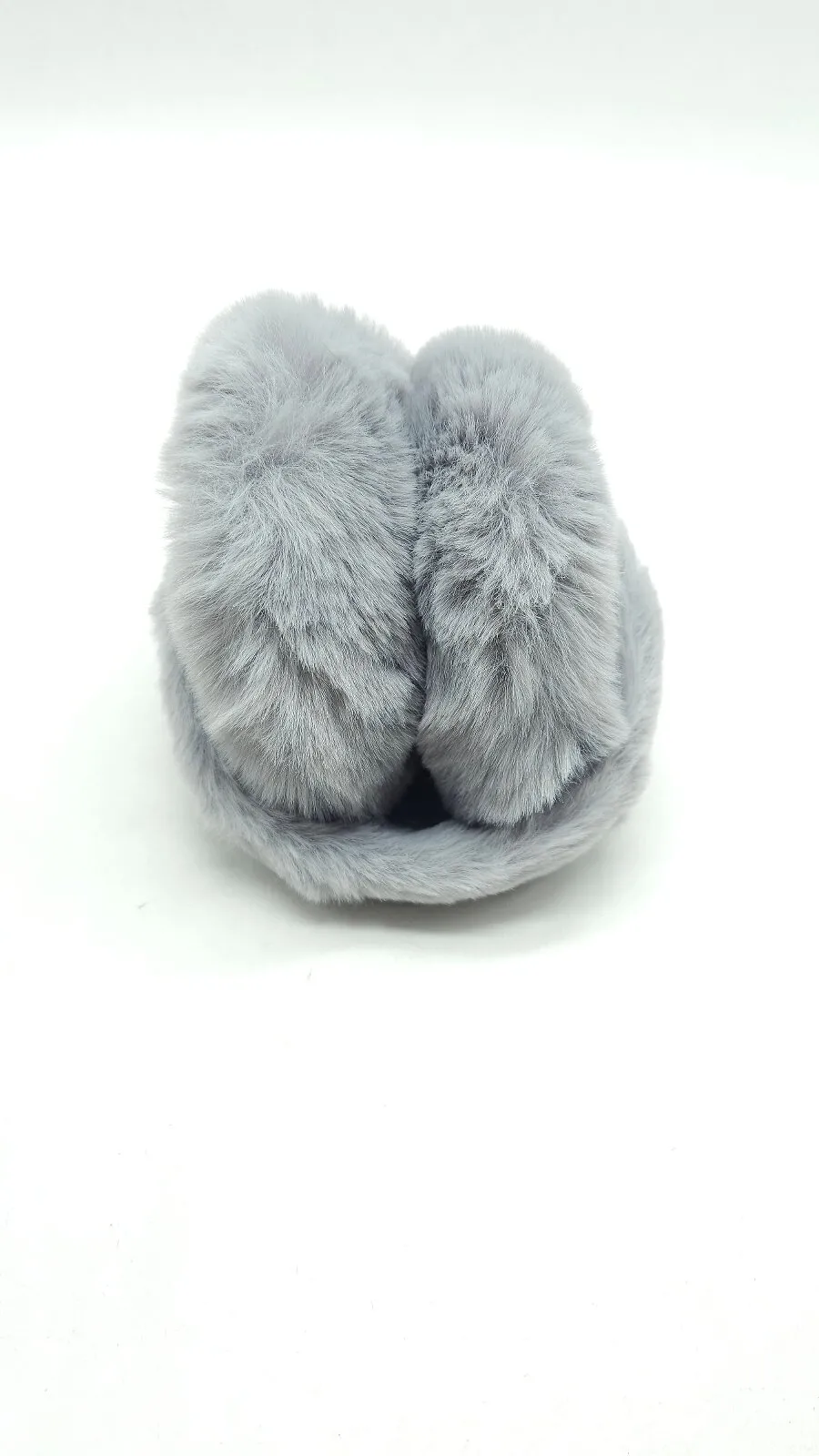 Навушники хутряні з кролика  SumWin one size Сірий 7703-6 