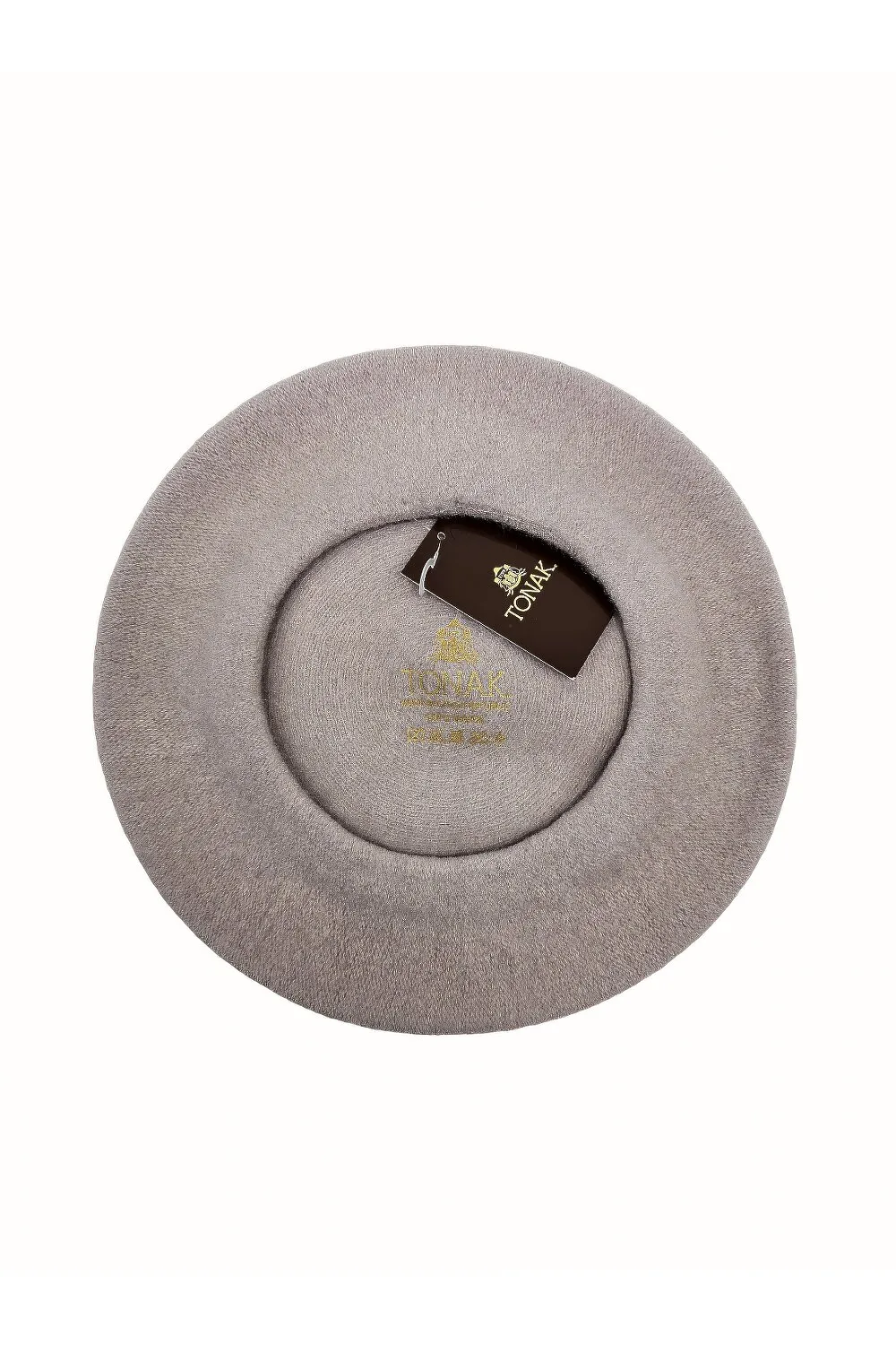 Берет з вовни класичний Flora Tonak 11 Пудровий 15343 