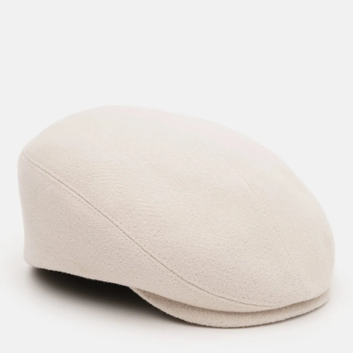Кепі кашемірове Flat Cap Fortune 55-57 Топлене молоко 