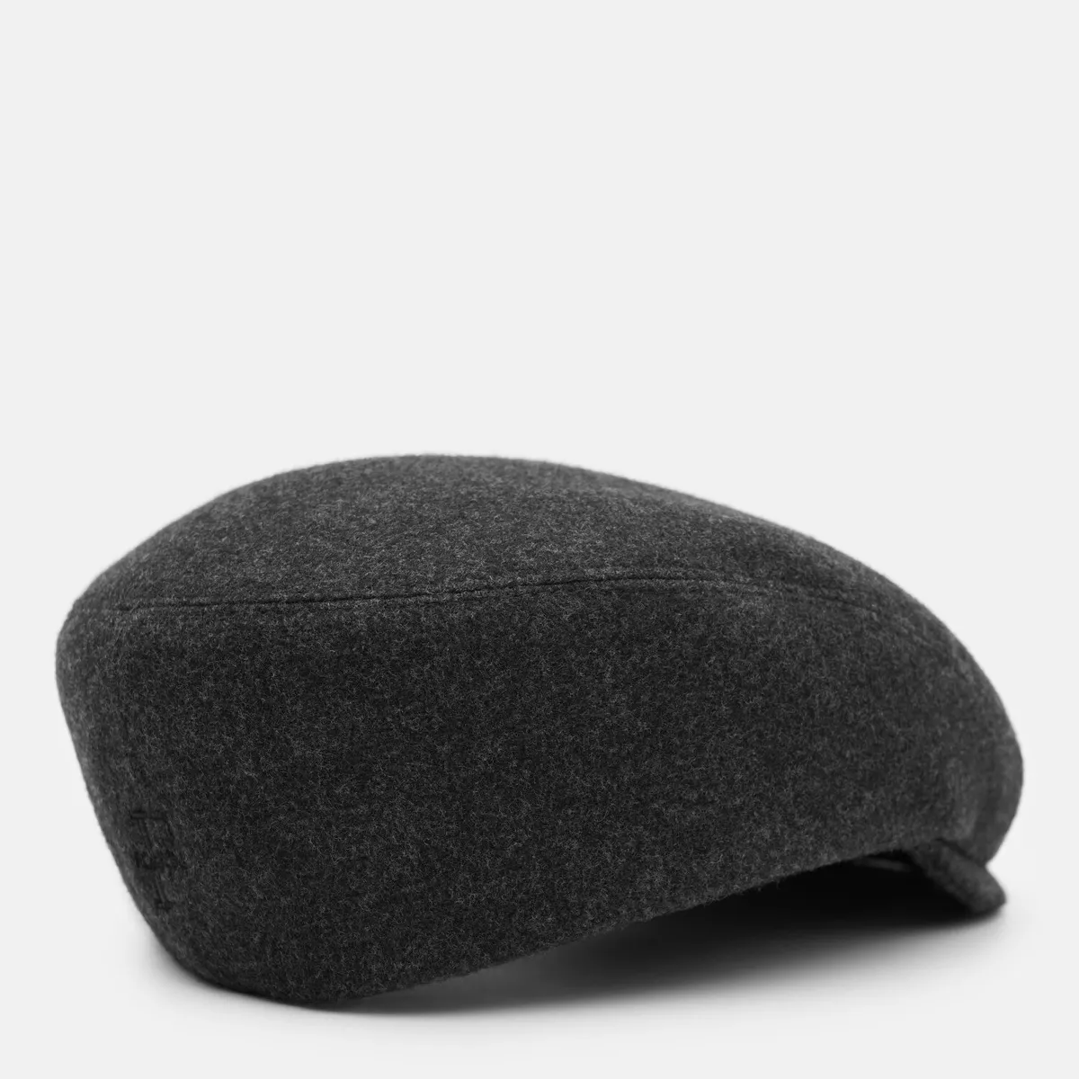 Кепи кашемировое Flat Cap Fortune 55-57 Темно-серый 