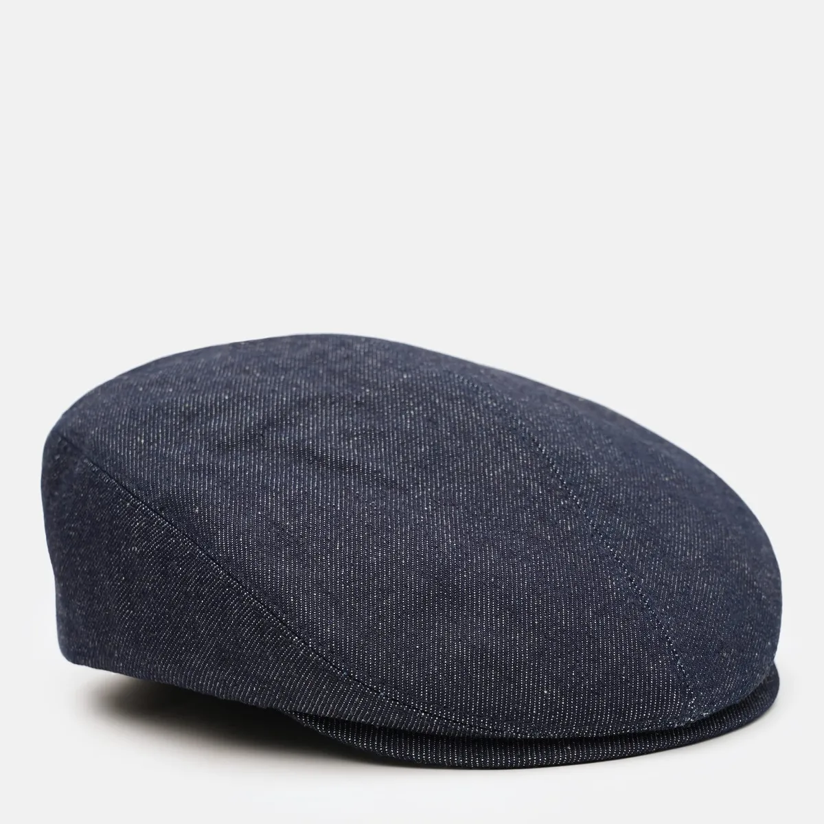 Кепі джинсове Flat Cap Fortune 55-57 Темно-синій 