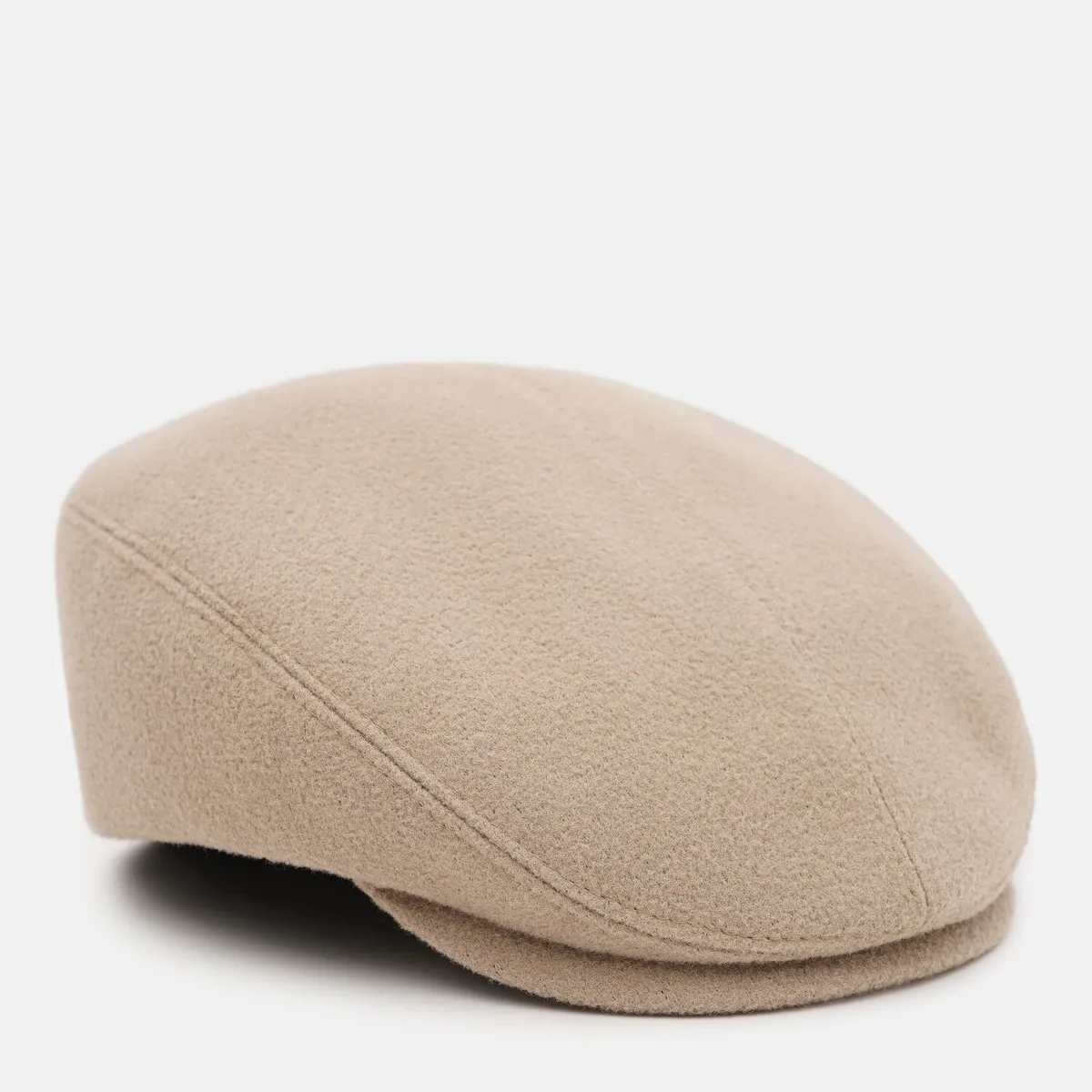 Кепі кашемірове Flat Cap Fortune 55-57 Бежевий 