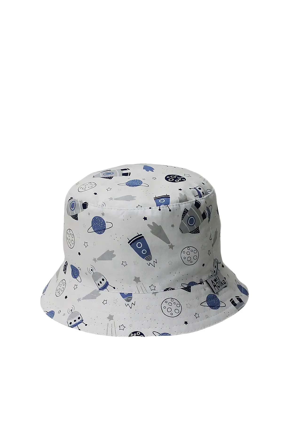 Панама бавовняна з принтом Космос AOLIKA 48 Білий 13600 