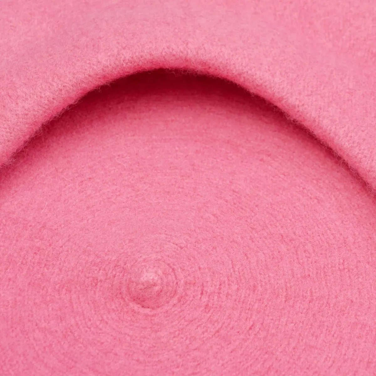 Берет класичний однотонний вовняний 56-58 Fortune Темно-рожевий 