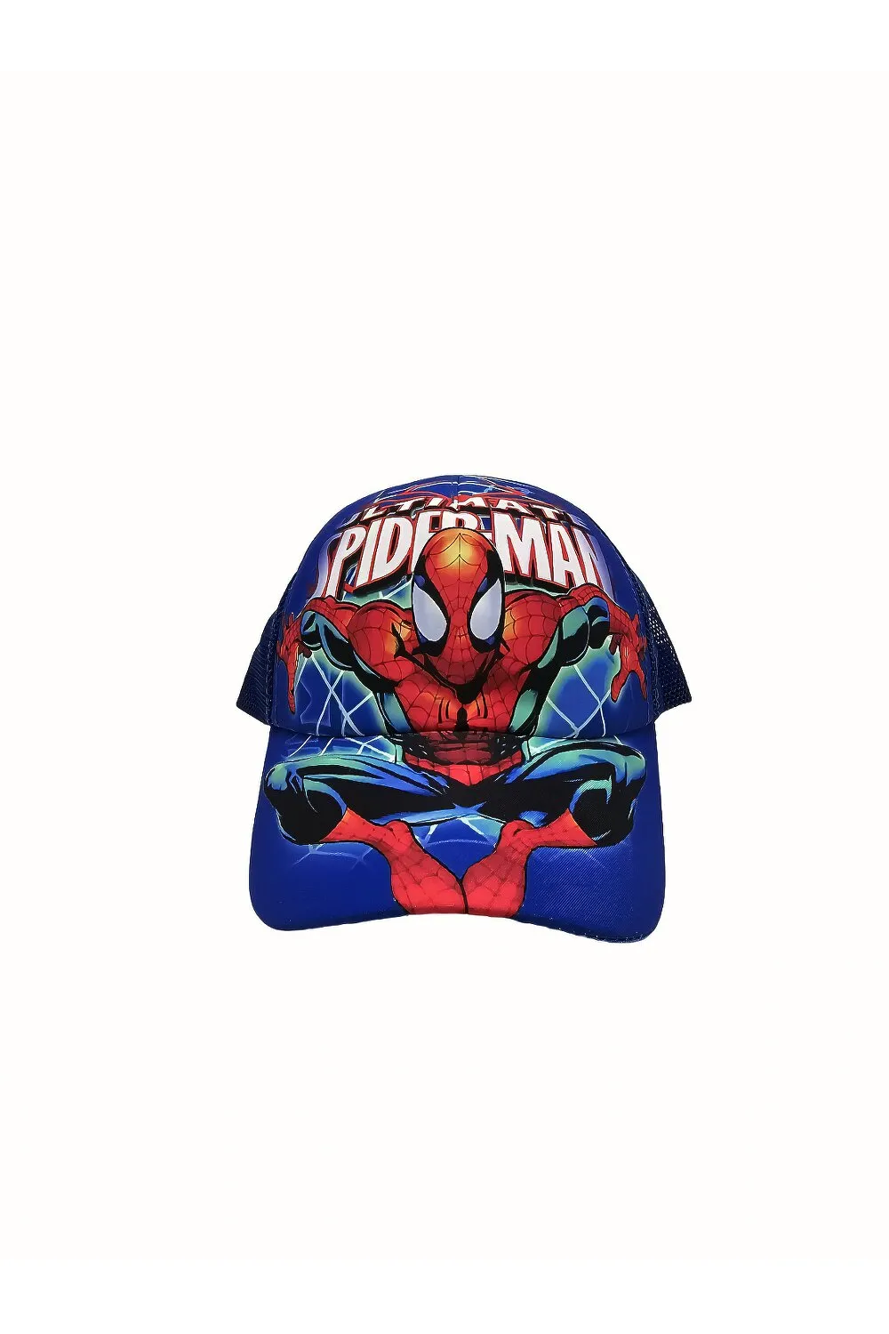 Бейсболка с сеткой и рисунком Спайдермен SPIDERMAN 52-55 Электрик 17002 