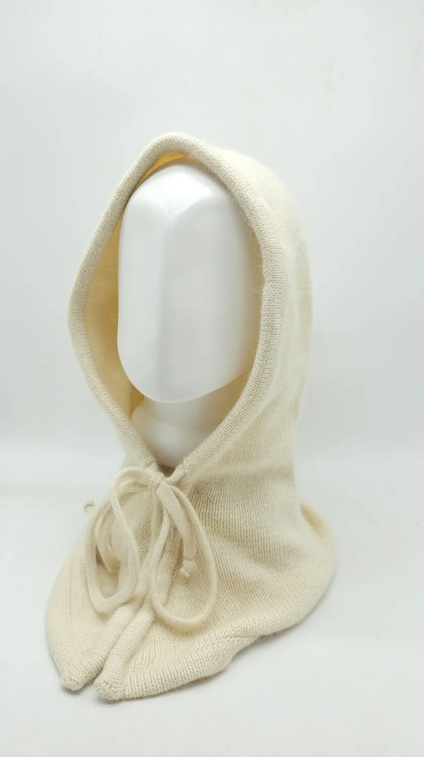 Капор капюшон ангоровый с молнией ОРЛЕАН Malisa 54-60 Шампань 