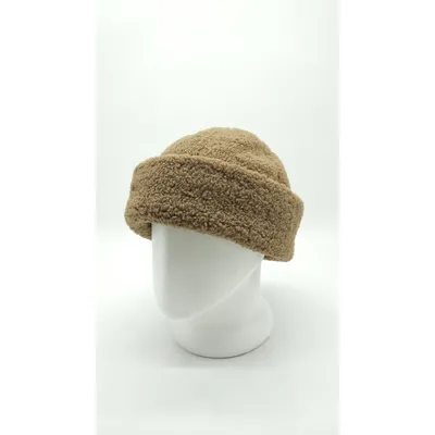 Шапка без козирка боярка Shag 55-58 Капучіно