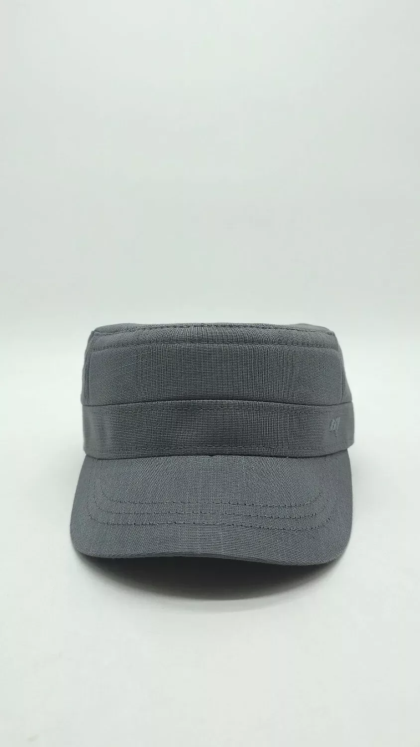 Кепка німка лляна Mazur L/58-59 Темно-сірий NK4-LP108 