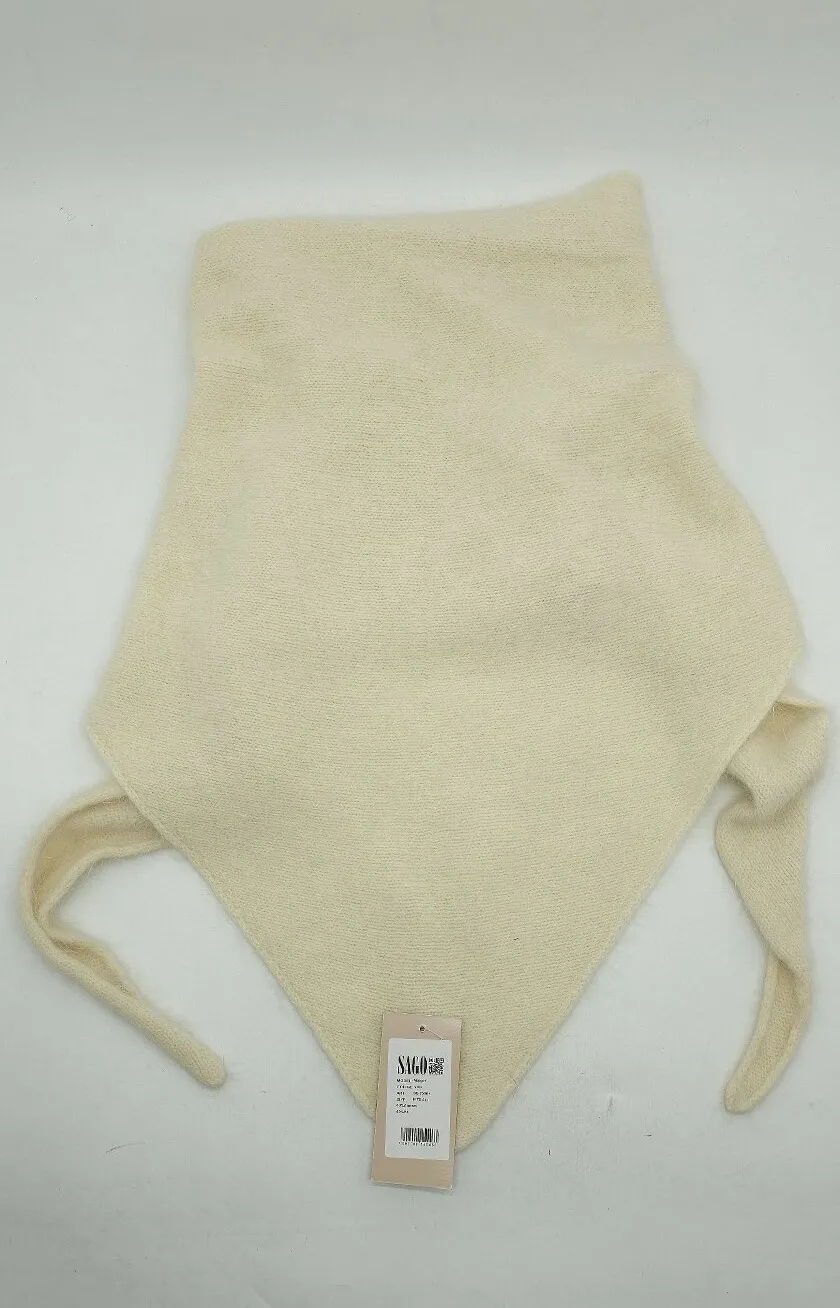 Косинка бактус шалик ангорова Margot Cascona one size Айворі 