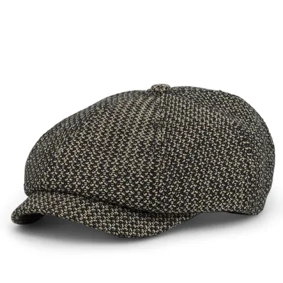 Кепка восьмиклинка хуліганка вовняна VladAltex 58 Оливковий 140-26