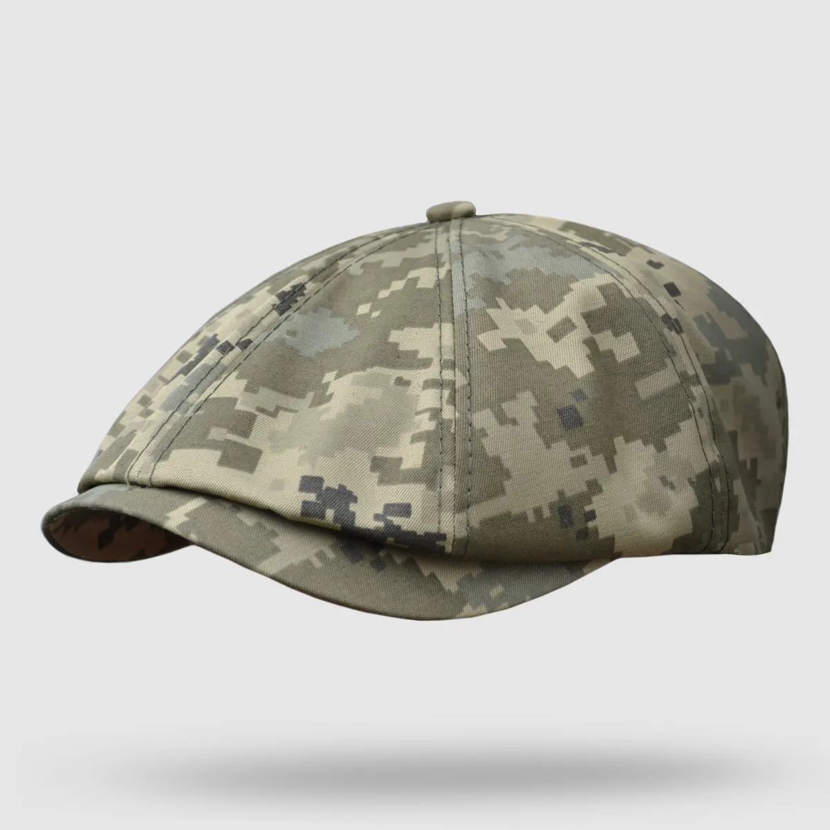 Кепка восьмиклинка хуліганка армійська піксель VladAltex 60 Зелений 1147-6 