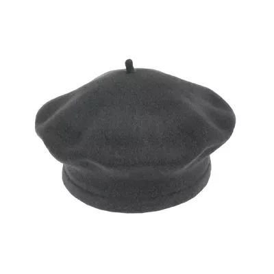 Берет з вовни класичний Flora Tonak 11 Графітовий 15345