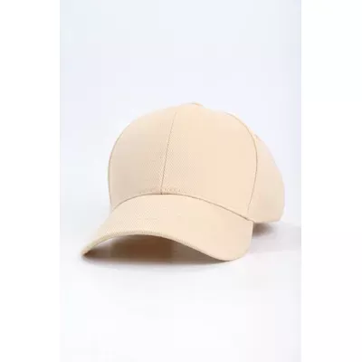 Бейсболка класична однотонна ETHNO KENT&AVER 57-60 Світло-бежевий 0002-1