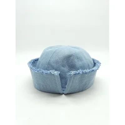 Морячка джинсова з бахромою 55-57 Блакитний 17375