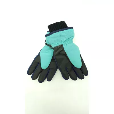 Рукавиці дитячі лижні плащові C-1655 LUCKYLOONG M-L Бірюзовий