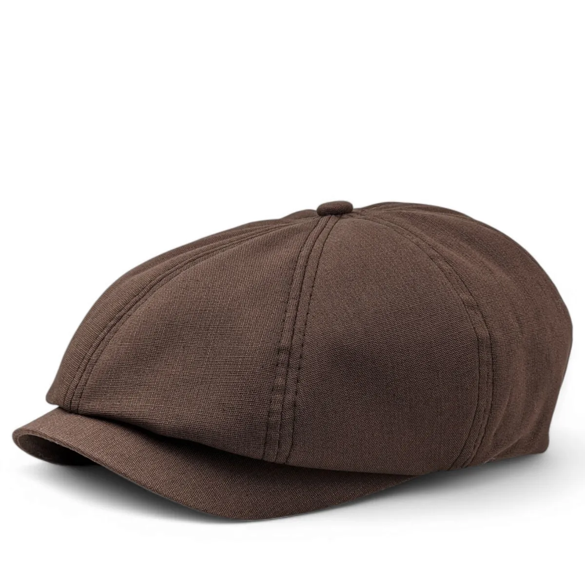 Кепка восьмиклинка хуліганка лляна VladAltex 56 Коричневий 6236-6 