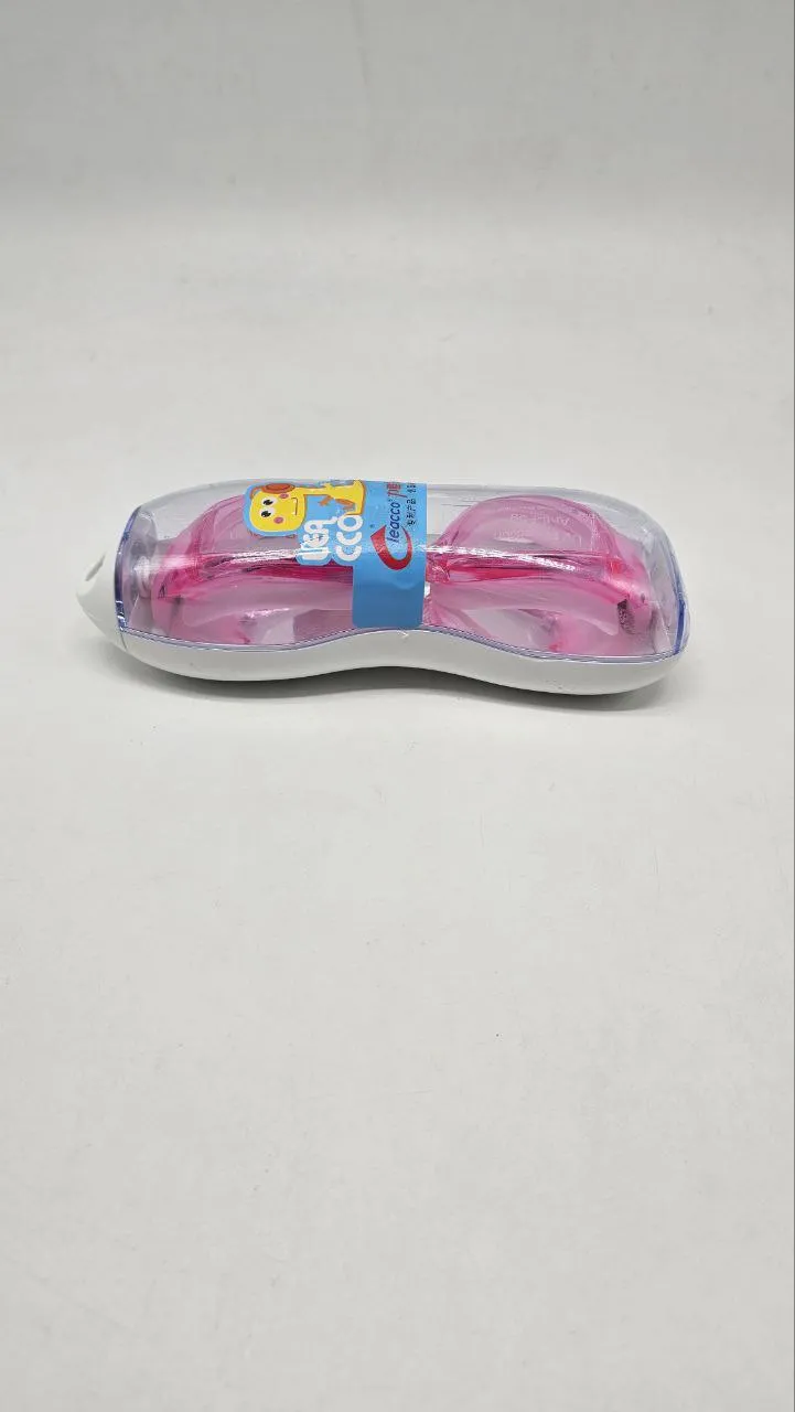 Очки для плавания для девочки Leacco one size 50-54 Розовый SG1870 