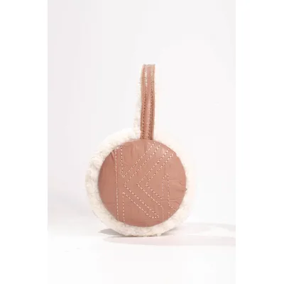 Навушники хутряні з регулятором дубляж з TEDDY 888-2 KENT&AVER one size Капучіно