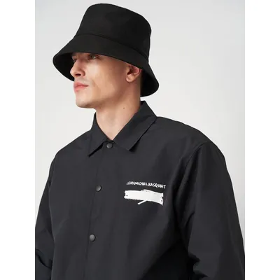 Панама лляна однотонна Bucket Hat Fortune 56-57 Чорний
