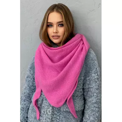 Косынка бактус шарф ангоровый Helly Cascona one size Барби