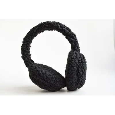 Навушники хутряні з регулятором TEDDY 0220-1 KENT&AVER one size Чорний