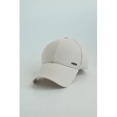 Бейсболка класична однотонна Пірсинг KENT&AVER 55-56 Айворі 03110