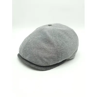 Кепка шестиклинка бавовняна з регулятором LIAM Magneet L/60-61 Сірий ERC-2