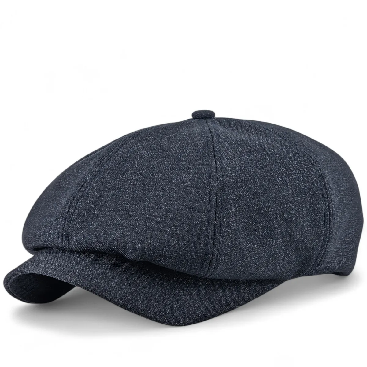 Кепка восьмиклинка хулиганка NewsBoy cap шерстяная VladAltex 56 Графитовый 6356-26 
