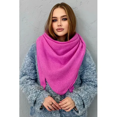 Косынка бактус шарф ангоровый Margot Cascona one size Барби