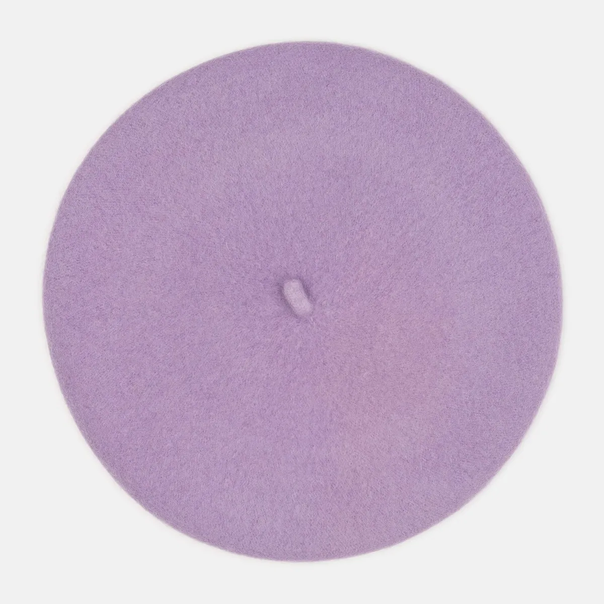 Берет класичний однотонний вовняний 56-58 Fortune Бузковий 