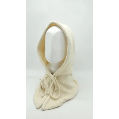 Капор капюшон ангоровий з блискавкою ОРЛЕАН Malisa 54-60 Шампань