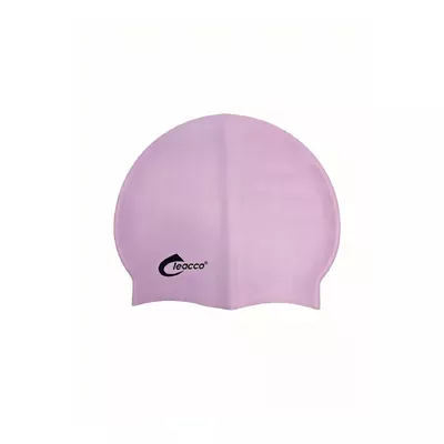 Шапка для плавання силіконова Leacco 55-58 Рожевий