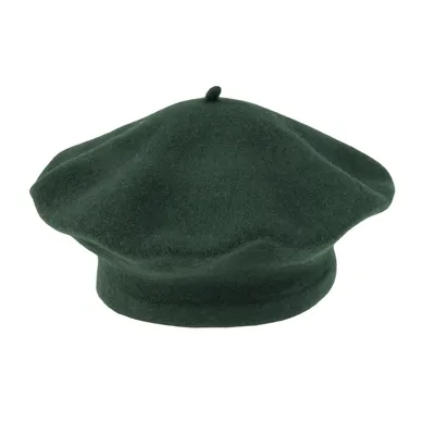 Берет з вовни класичний Flora Tonak 11 Болотяний 16297