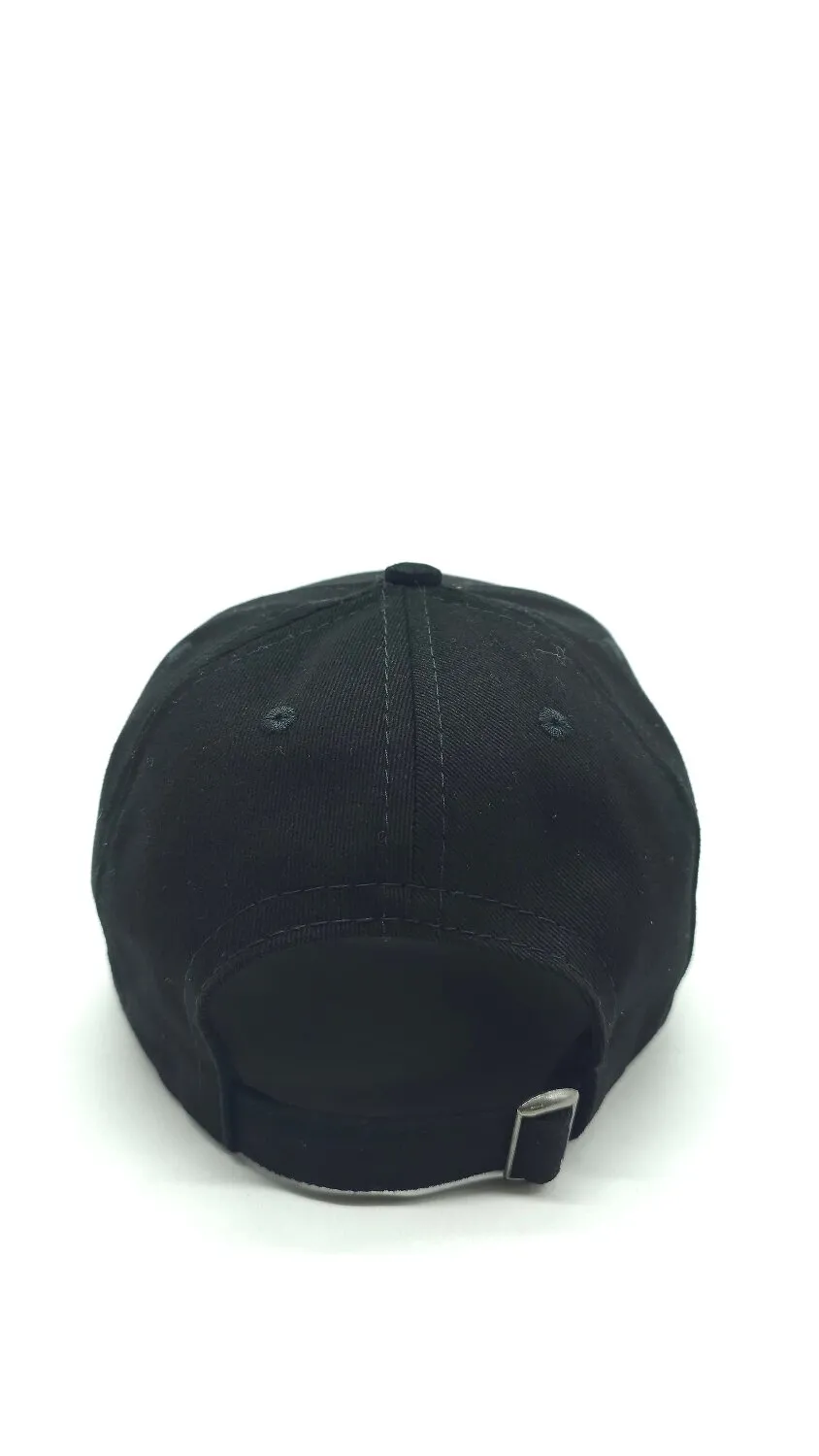 Бейсболка американка бавовняна однотонна Fortune 55-56 Чорний 