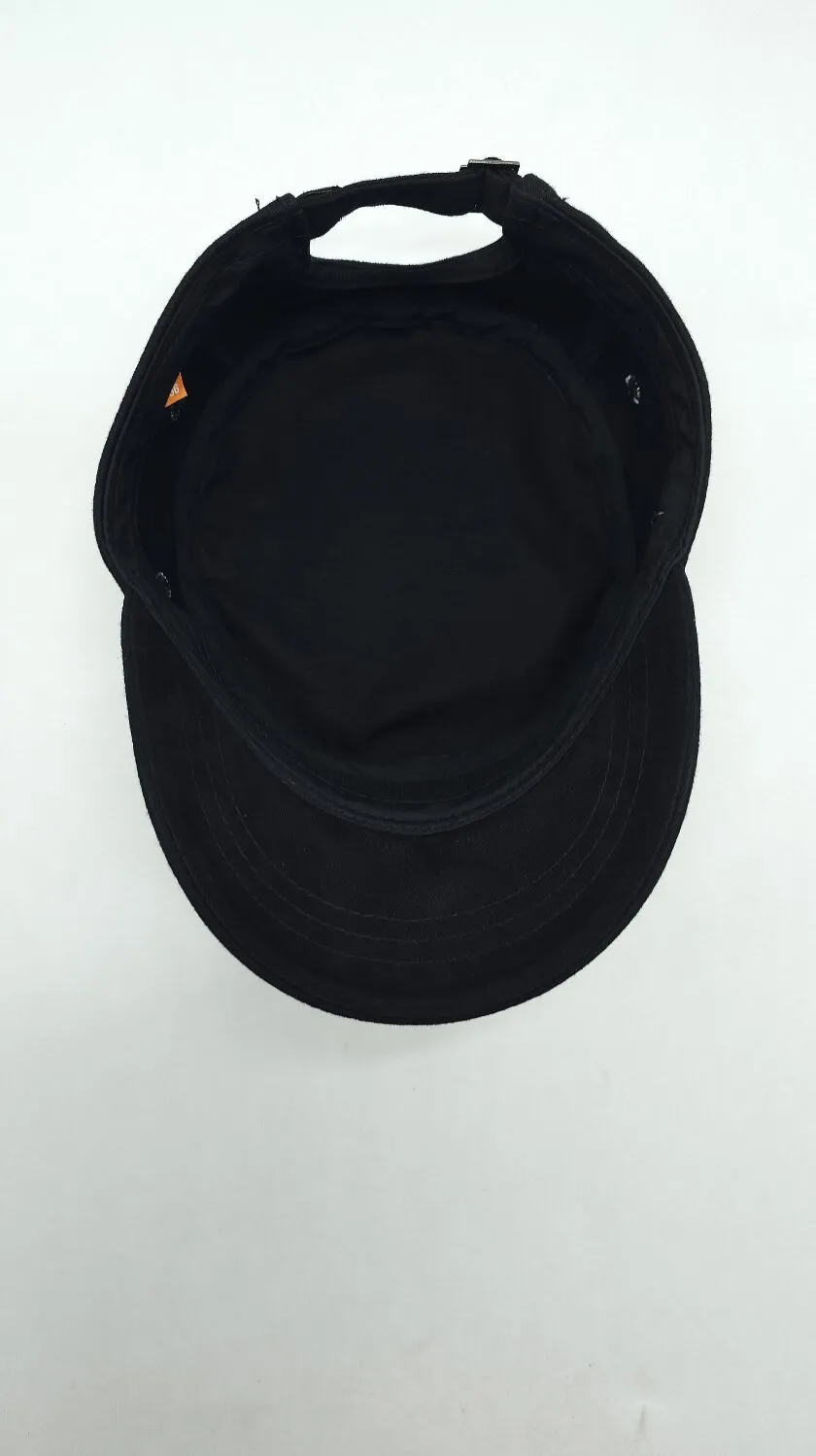 Кепка немка хлопковая однотонная Mazur S/55-56 Черный NK4-KO1 