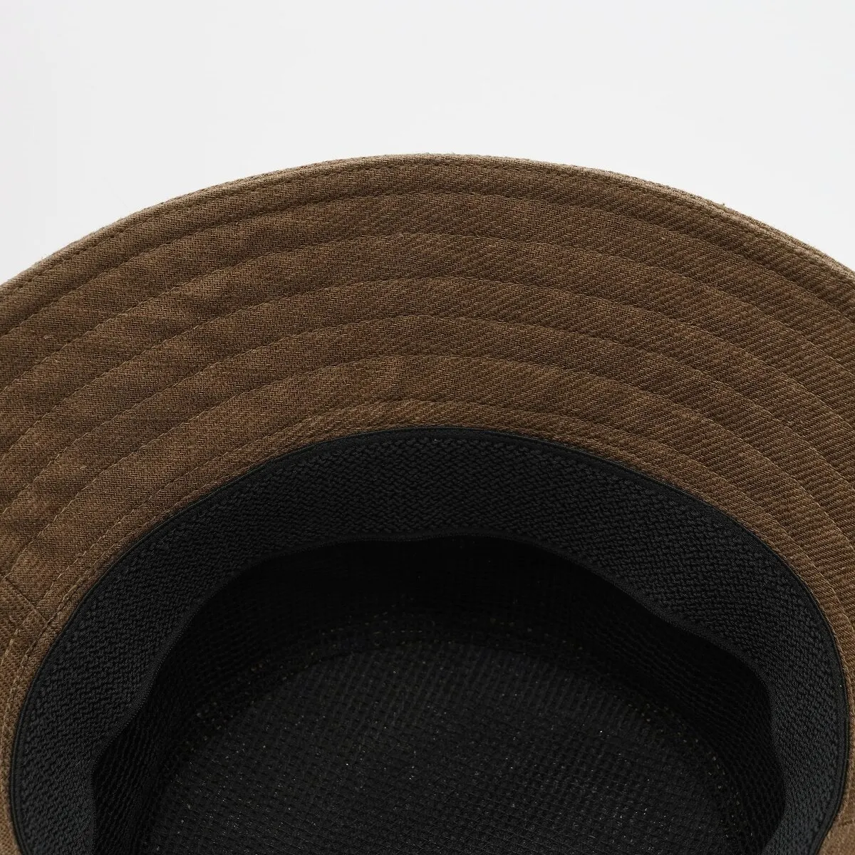 Панама лляна однотонна Bucket Hat Fortune 55-56 Коричневий 