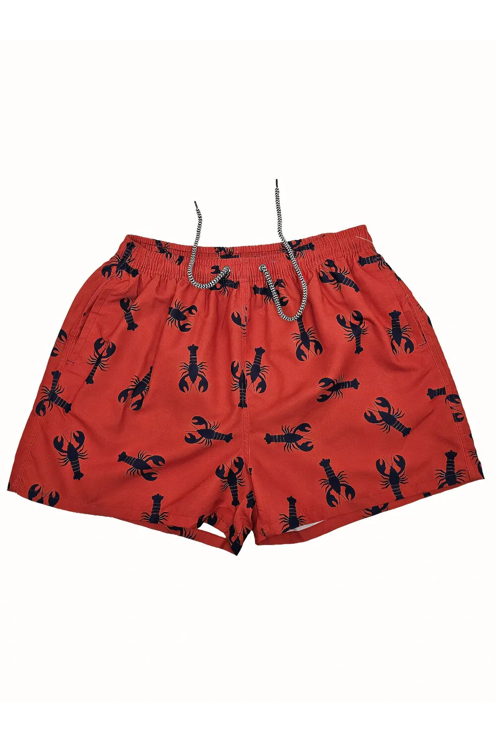 Шорти для плавання з візерунком раки 15-19 L Червоний 3828 