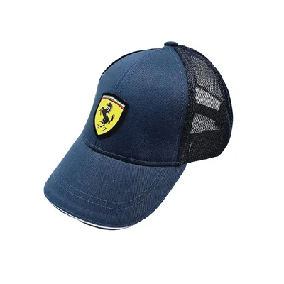 Бейсболка для хлопчика з логотипом Ferrari та сіткою 50 Бірюзовий 13109