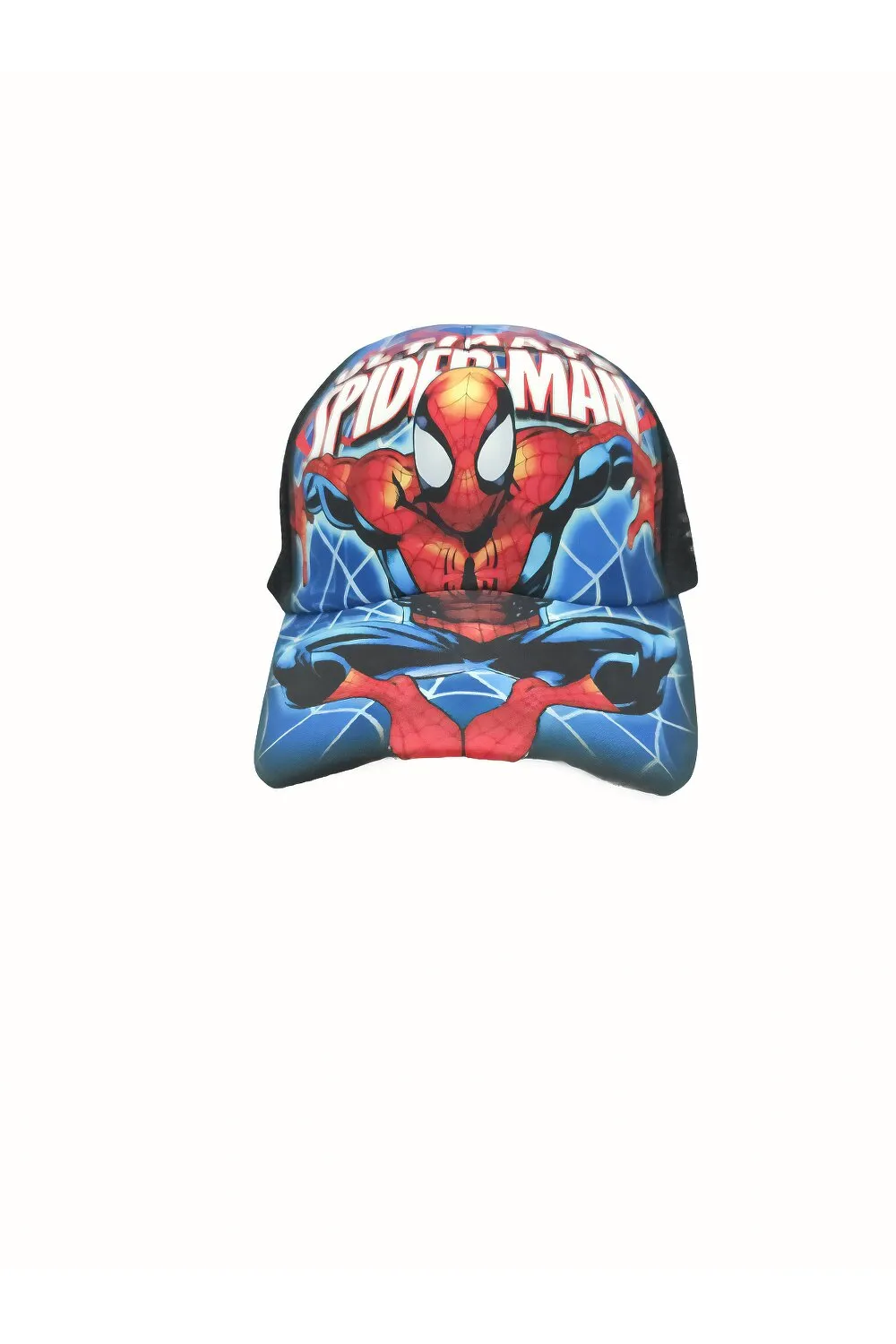 Бейсболка з сіткою та малюнком Спайдермен SPIDERMAN 52-55 Чорний 17001 