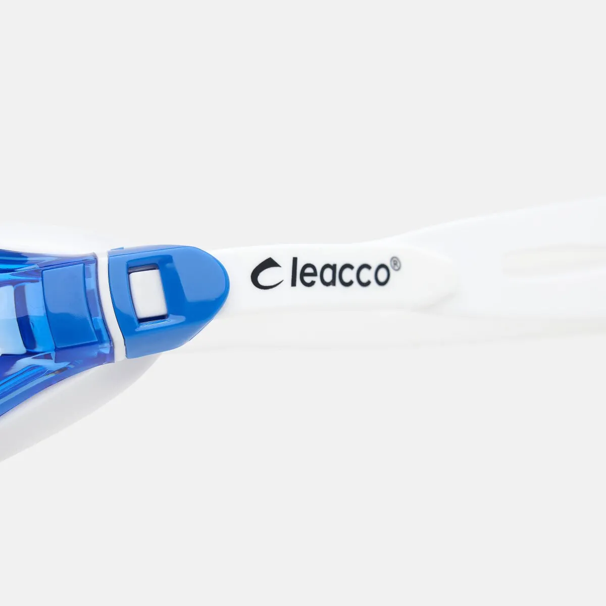 Окуляри для плавання Leacco one size Синій з білим SG1670 