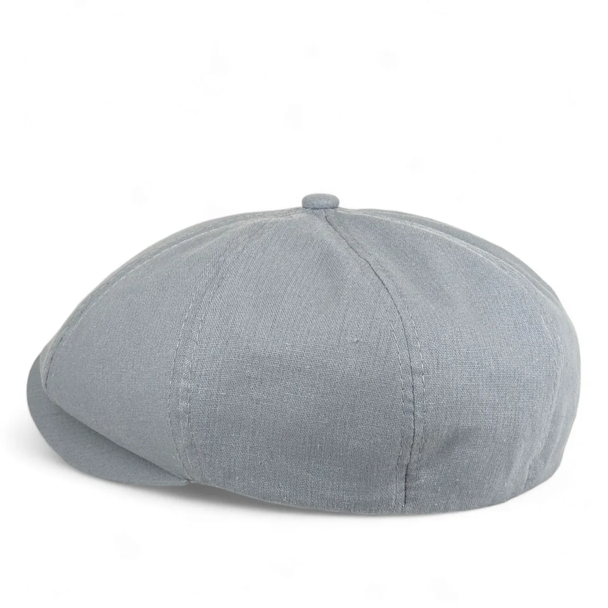 Кепка восьмиклинка хуліганка лляна VladAltex 56 Сірий 204-6 