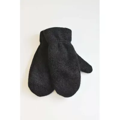 Рукавиці варежки ангорові KENT&AVER one size Чорний 0222