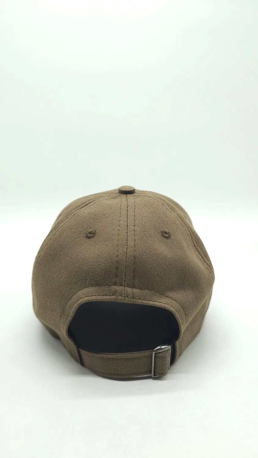 Бейсболка бавовняна однотонна Fortune 55-58 Коричневий 