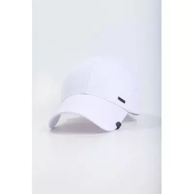 Бейсболка классическая однотонная Кафа KENT&AVER 55-56 Белый 03111-1