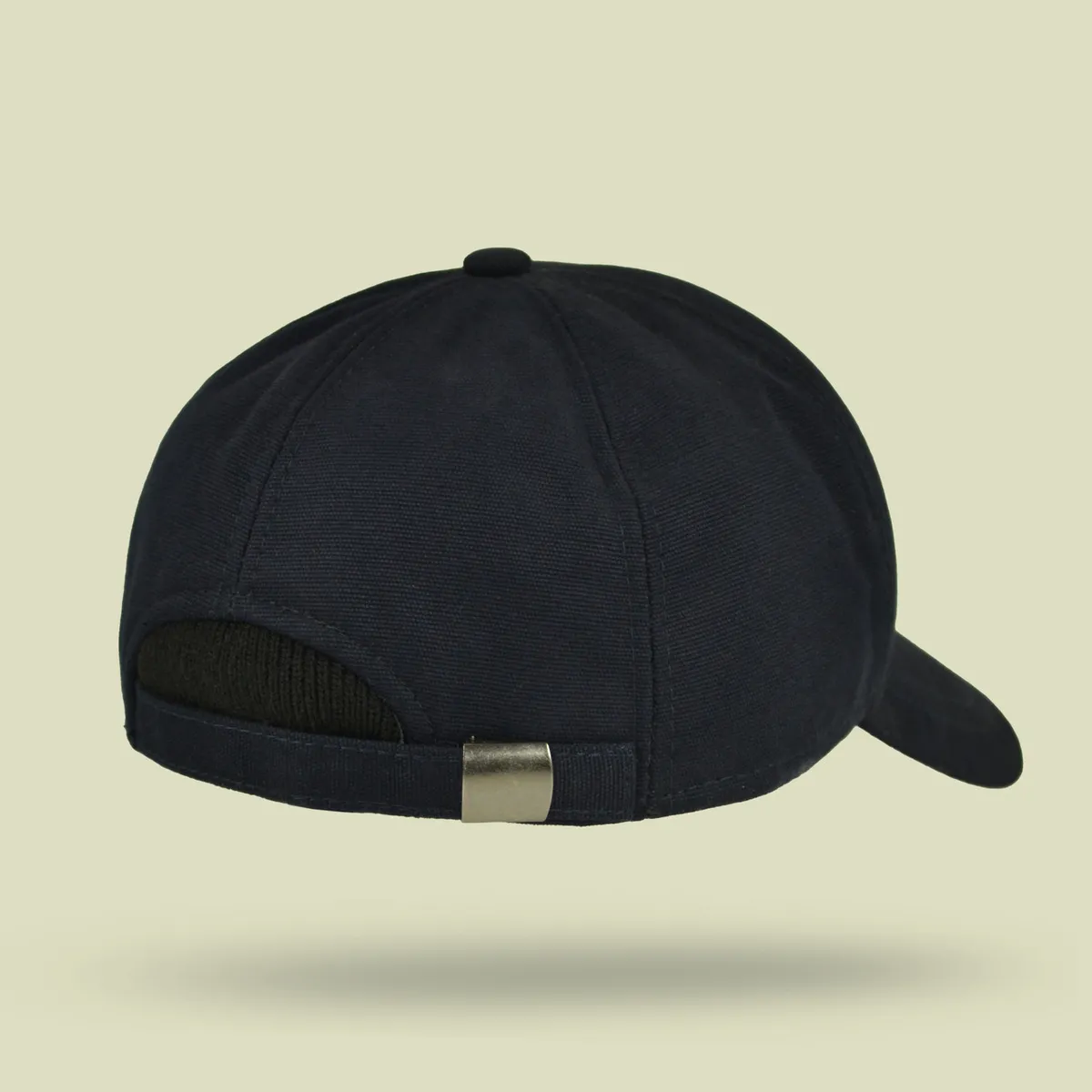 Бейсболка утеплена бавовняна на байковій підкладці VladAltex 55-56 Темно-синій 32-23 