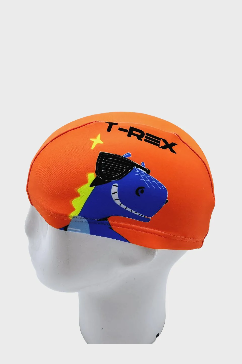 Шапка для плавания тканевая T-REX Z. Five 46-50 Оранжевый с электрик 13701 