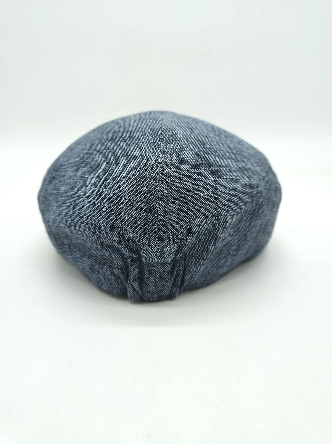 Кепка шестиклинка льняная на резинке 6-ARVIN HOOK L/60-61 Синий DENIM 