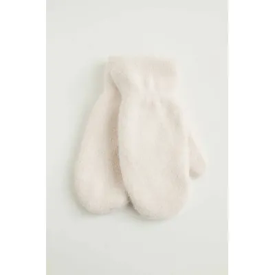 Рукавиці варежки ангорові KENT&AVER one size Бежевий 0222